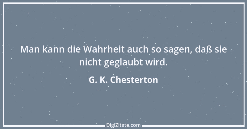 Zitat von G. K. Chesterton 84