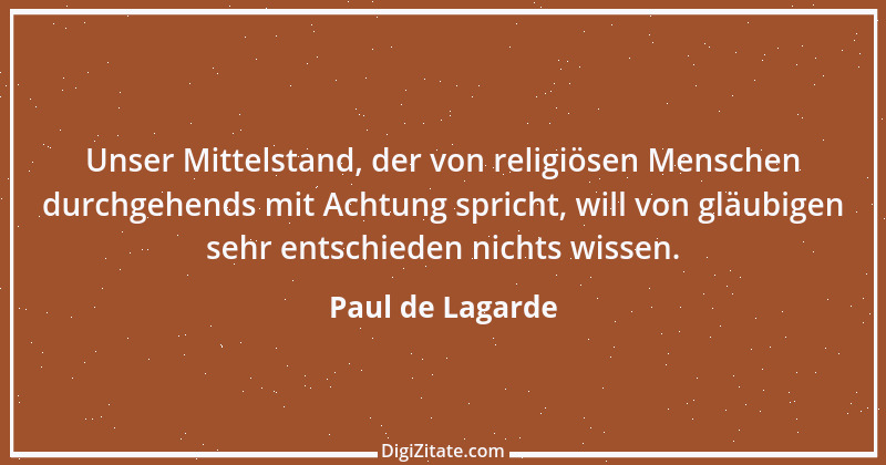 Zitat von Paul de Lagarde 34