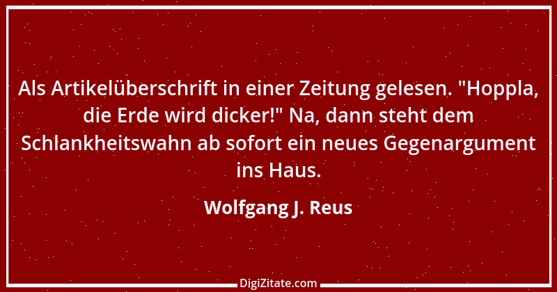 Zitat von Wolfgang J. Reus 1376