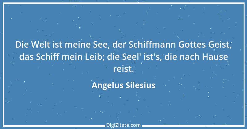 Zitat von Angelus Silesius 138