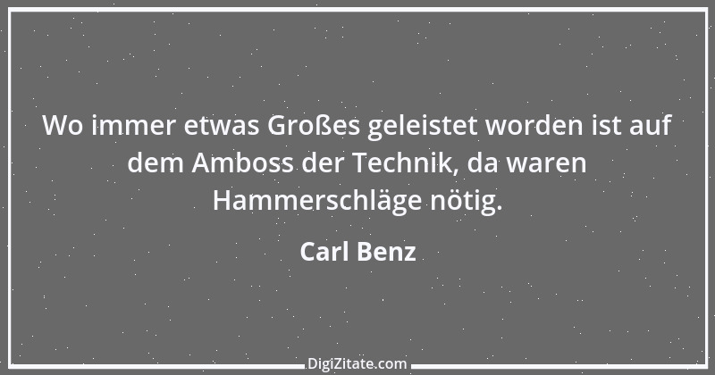 Zitat von Carl Benz 2