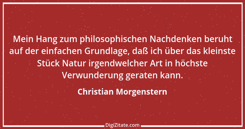 Zitat von Christian Morgenstern 60