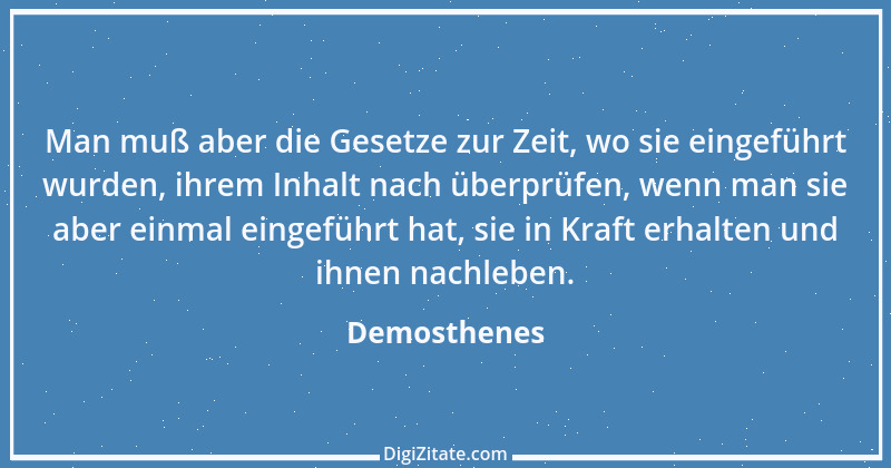 Zitat von Demosthenes 20