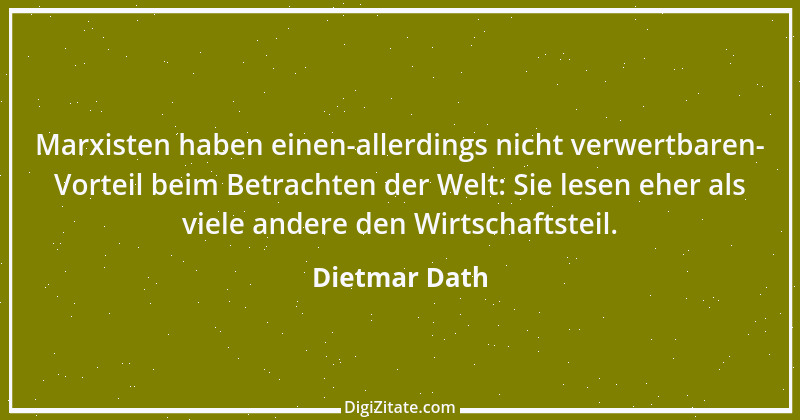 Zitat von Dietmar Dath 1