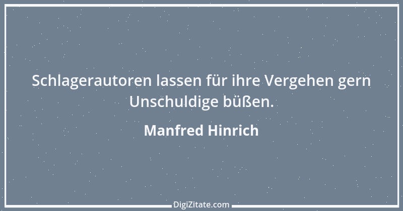 Zitat von Manfred Hinrich 1711