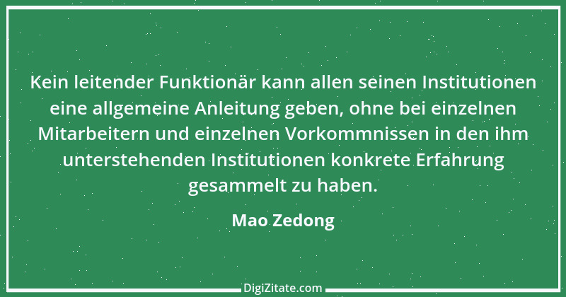 Zitat von Mao Zedong 19