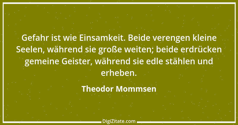 Zitat von Theodor Mommsen 7