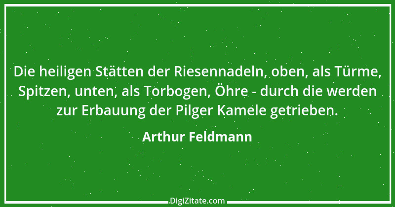 Zitat von Arthur Feldmann 46