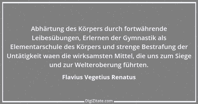 Zitat von Flavius Vegetius Renatus 2