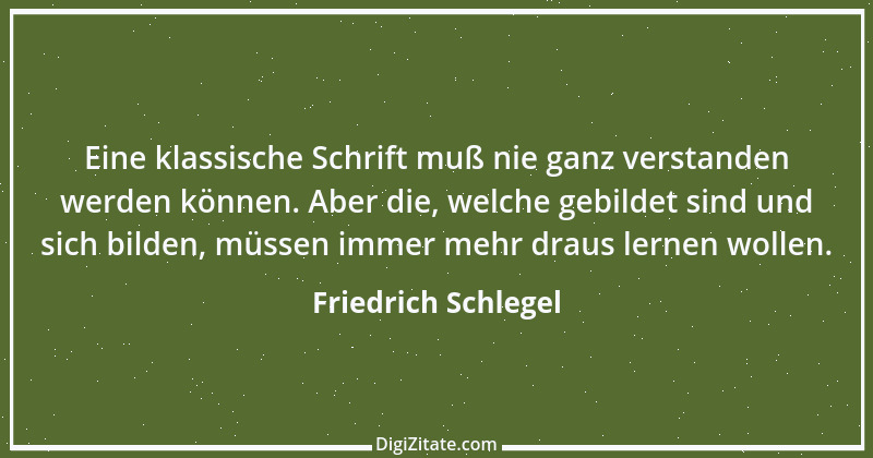 Zitat von Friedrich Schlegel 85