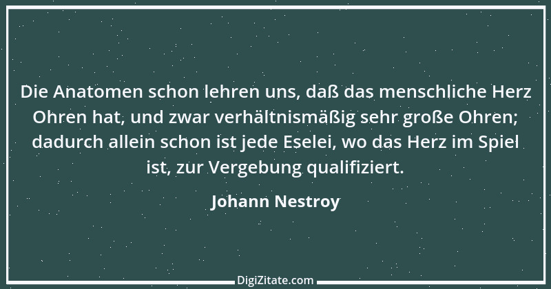 Zitat von Johann Nestroy 186