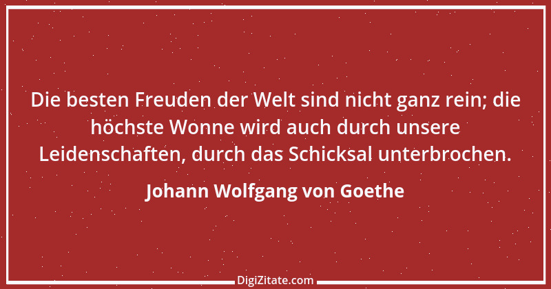 Zitat von Johann Wolfgang von Goethe 2538