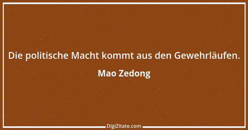 Zitat von Mao Zedong 20