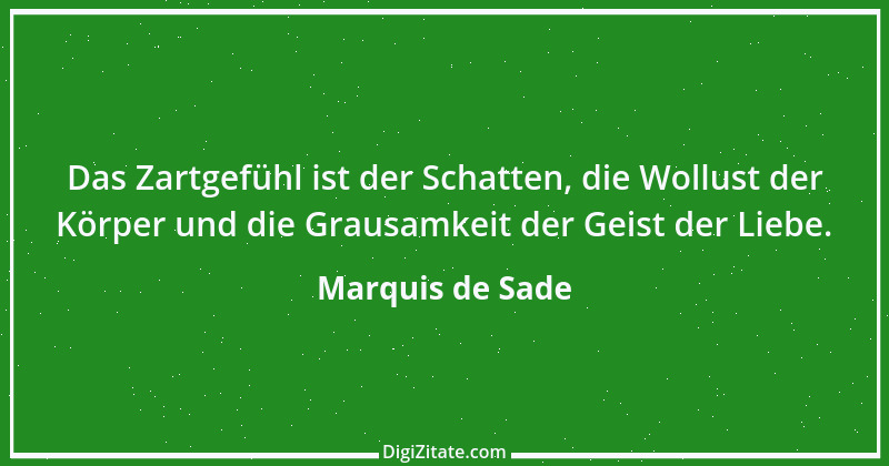 Zitat von Marquis de Sade 1