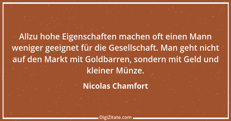 Zitat von Nicolas Chamfort 61