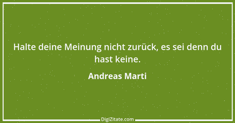 Zitat von Andreas Marti 21