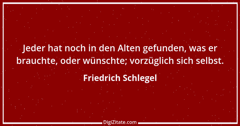 Zitat von Friedrich Schlegel 86