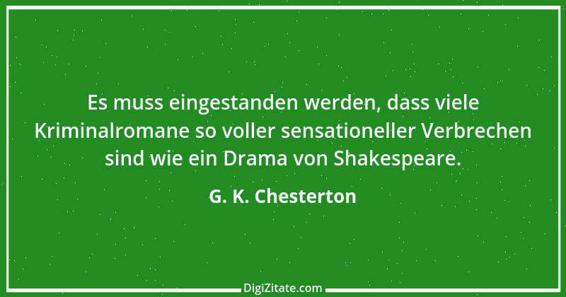 Zitat von G. K. Chesterton 87