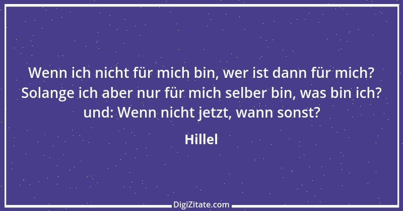 Zitat von Hillel 2