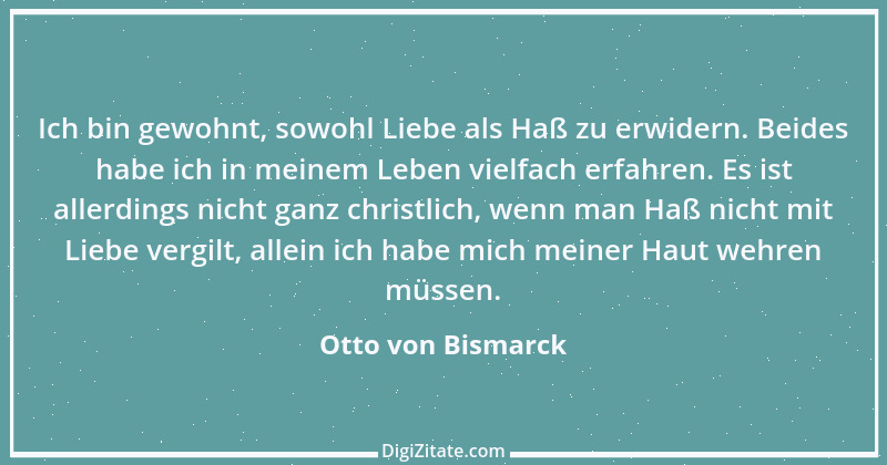 Zitat von Otto von Bismarck 237