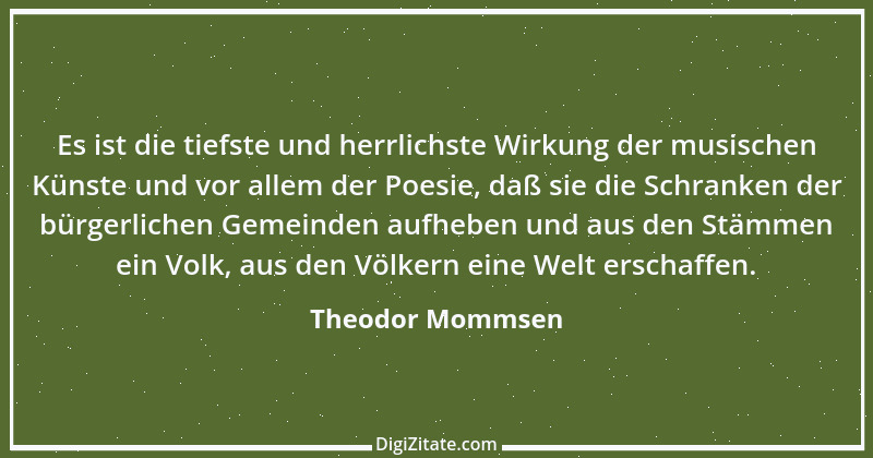 Zitat von Theodor Mommsen 9