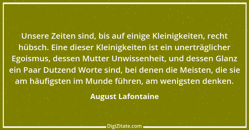 Zitat von August Lafontaine 12