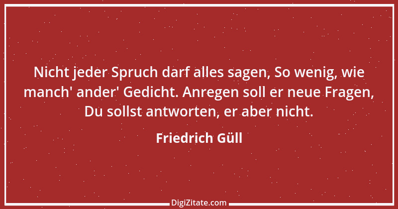 Zitat von Friedrich Güll 7