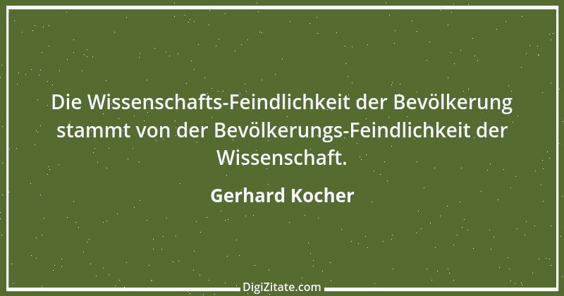 Zitat von Gerhard Kocher 49