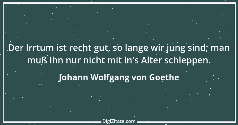 Zitat von Johann Wolfgang von Goethe 540