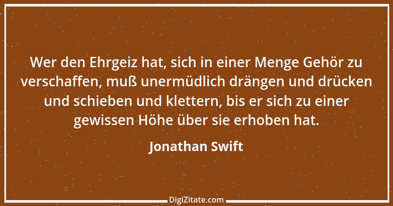 Zitat von Jonathan Swift 108