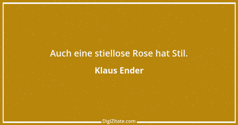 Zitat von Klaus Ender 213