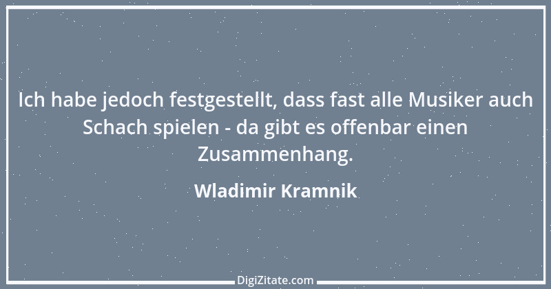 Zitat von Wladimir Kramnik 1