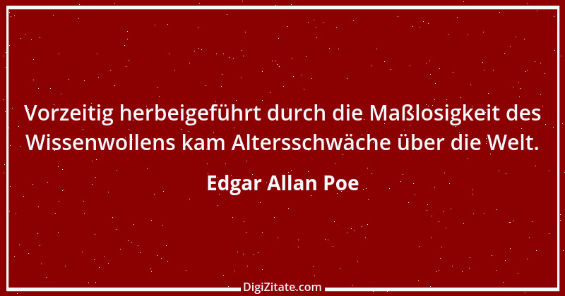 Zitat von Edgar Allan Poe 20