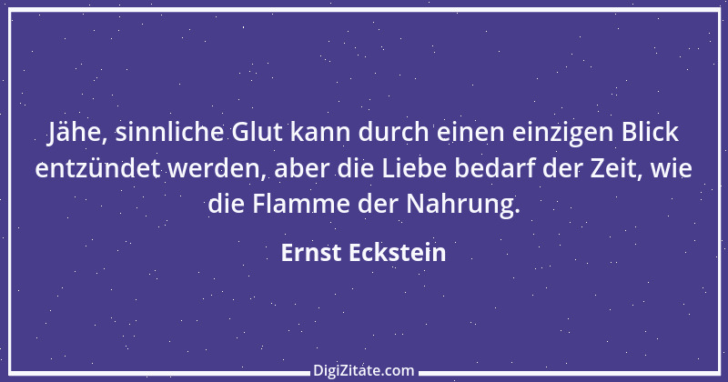 Zitat von Ernst Eckstein 1