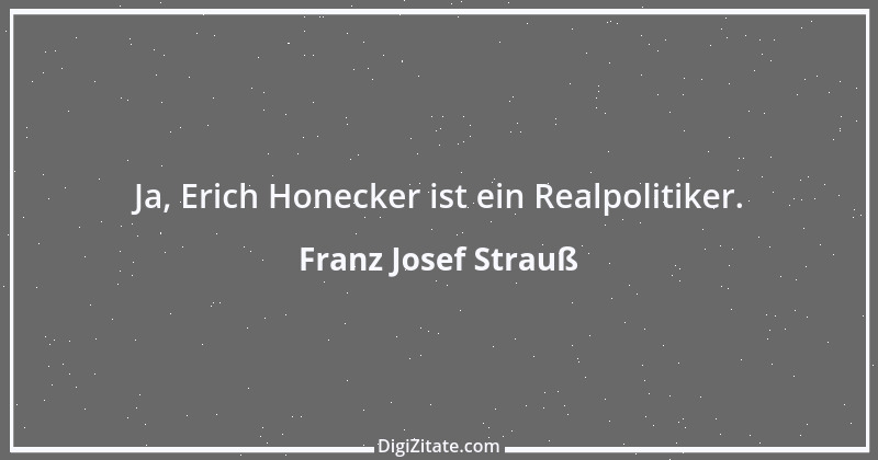 Zitat von Franz Josef Strauß 5