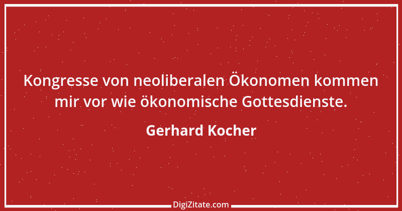 Zitat von Gerhard Kocher 50