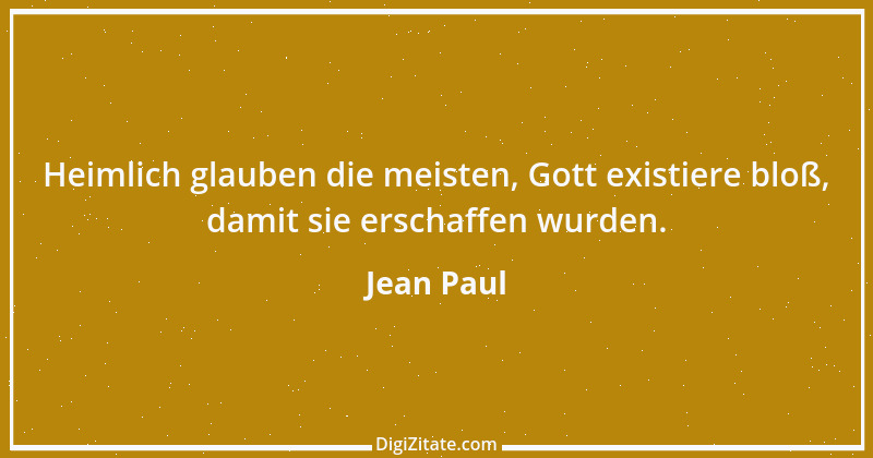 Zitat von Jean Paul 686