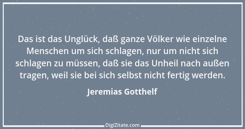 Zitat von Jeremias Gotthelf 205