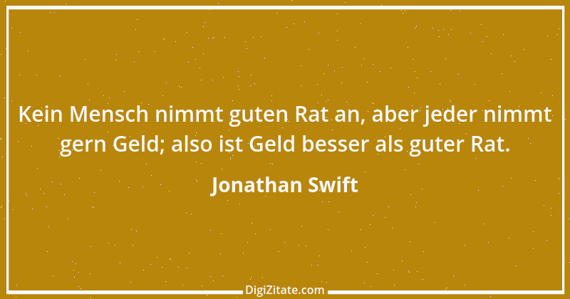 Zitat von Jonathan Swift 109