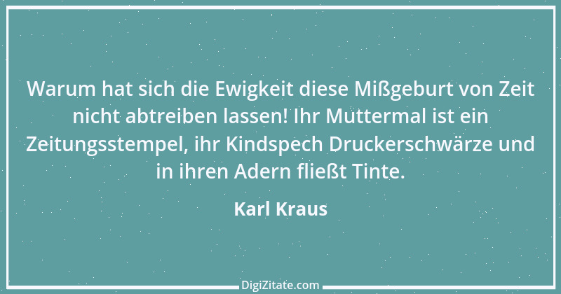 Zitat von Karl Kraus 300