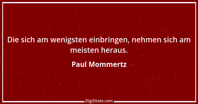 Zitat von Paul Mommertz 263