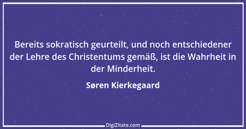 Zitat von Søren Kierkegaard 284