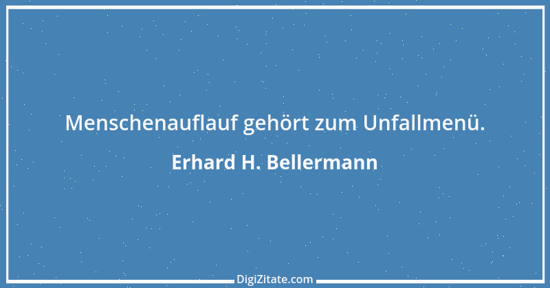 Zitat von Erhard H. Bellermann 56