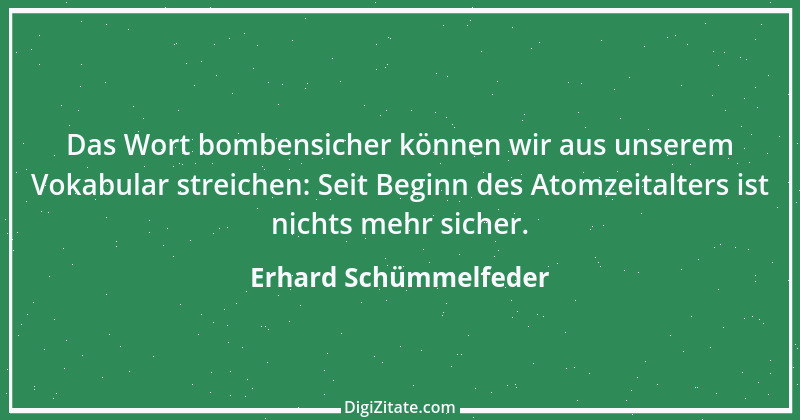 Zitat von Erhard Schümmelfeder 41