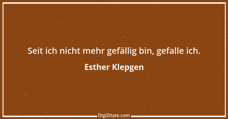 Zitat von Esther Klepgen 34