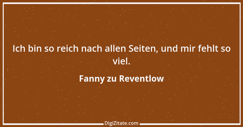 Zitat von Fanny zu Reventlow 27