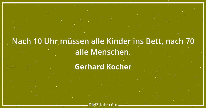 Zitat von Gerhard Kocher 51