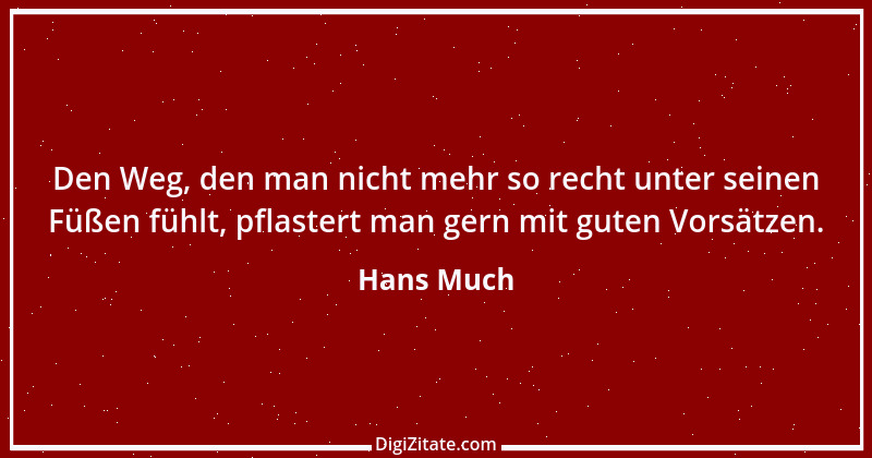 Zitat von Hans Much 2