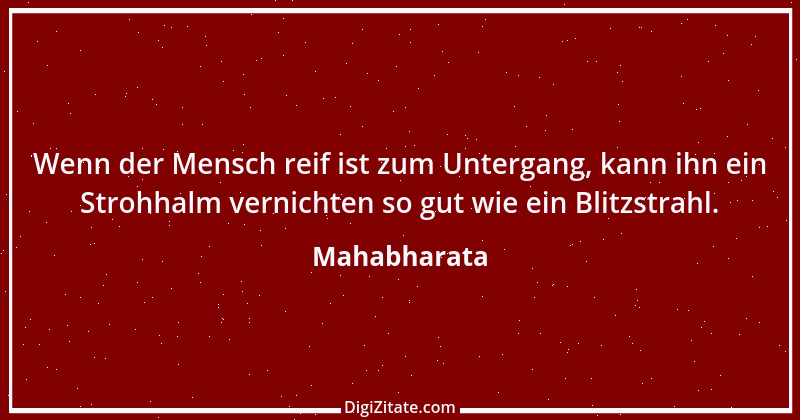 Zitat von Mahabharata 15