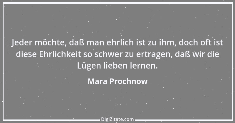 Zitat von Mara Prochnow 2